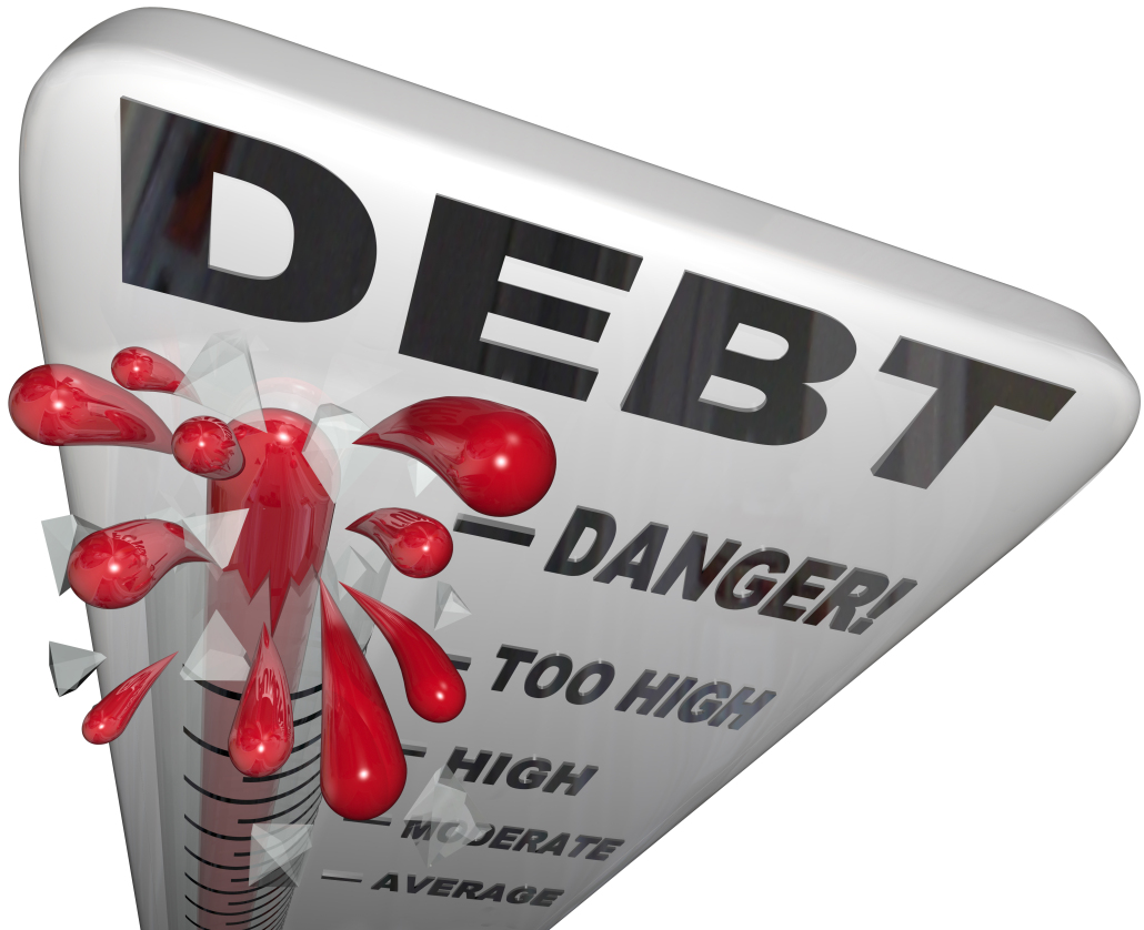 Escalating debt and happiness do not mix. Avoid it!