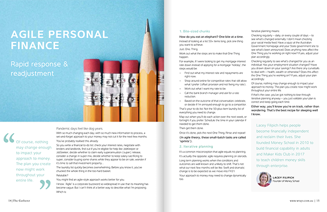 Agile Personal Finance